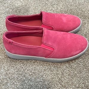 New w/o box Vionic Mahoney Avery Suede Leather Slip On Sneakers size 10